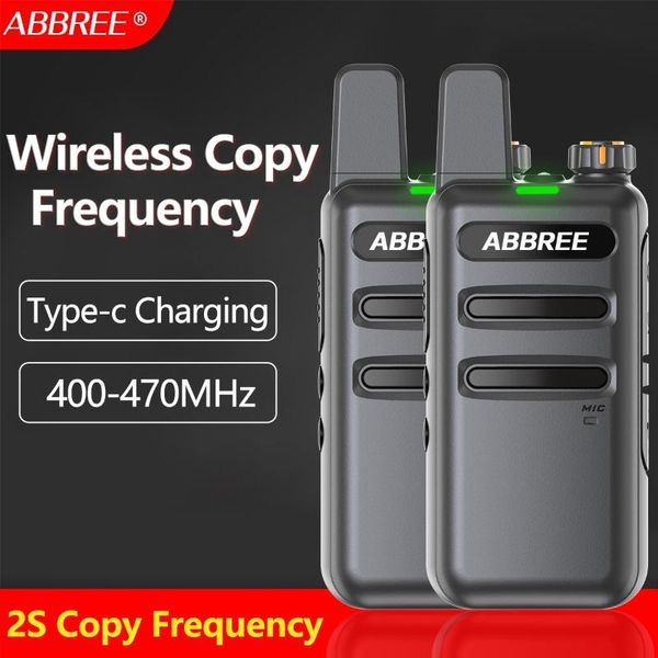 walkie talkie 2pcs abbree ar-f19 automatic wireless copy frequency 400-470mhz upgrade baofeng uv-5r 16 channels two way radio
walkie talkie 2pcs abbree ar-f19 automatic wireless copy frequency 400-470mhz upgrade baofeng uv-5r 16 channels two way radio