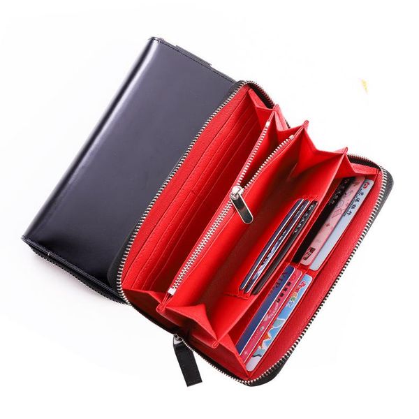 leather men's long zip fastener wallet japanese style first layer cowhide open side hand purse portefeuille homme billetera 2021 wallet, Red;black
leather men's long zip fastener wallet japanese style first layer cowhide open side hand purse portefeuille homme billetera 2021 wallet, Red;black