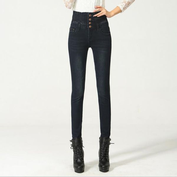 2021 womens high waist elastic skinny denim long pencil pants plus size 40 woman jeans camisa feminina lady fat trousers, Blue
2021 womens high waist elastic skinny denim long pencil pants plus size 40 woman jeans camisa feminina lady fat trousers, Blue