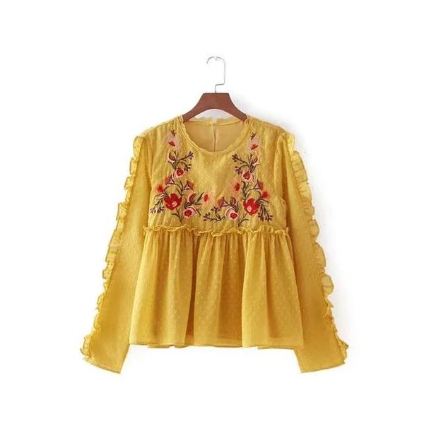 women's blouses & shirts sweet gauze flower ear blouse long sleeve 2021 loose ladies chiffon clothing female girls chic blusa, White
women's blouses & shirts sweet gauze flower ear blouse long sleeve 2021 loose ladies chiffon clothing female girls chic blusa, White
