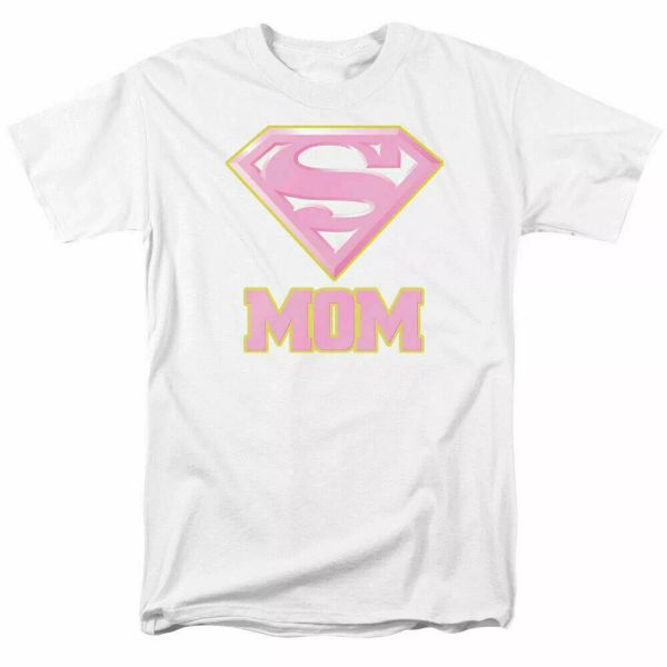 Superman Super Mom Pink Logo T Shirt Licensed Comic Book Movie Tee White, White;black
Superman Super Mom Pink Logo T Shirt Licensed Comic Book Movie Tee White, White;black