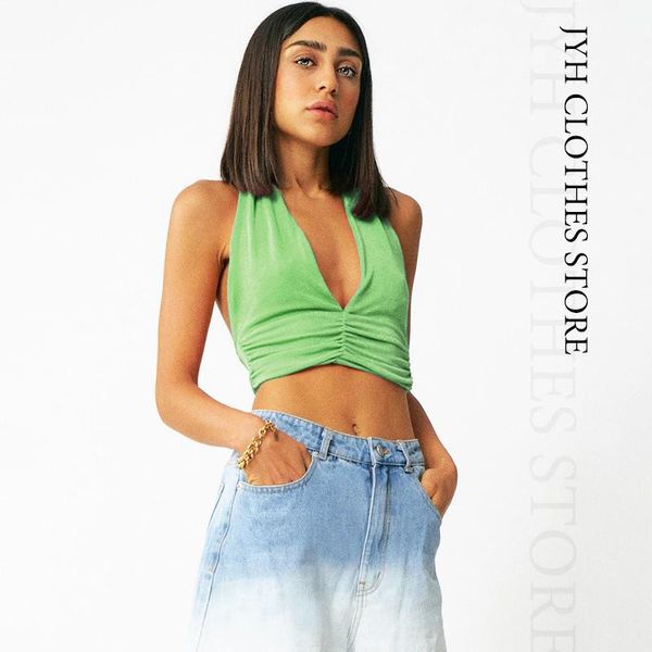 women's tanks & camis summer criss-cross cleavage streetwear fashion halter backless crop hanging neck deep v exposed umbilica, White
women's tanks & camis summer criss-cross cleavage streetwear fashion halter backless crop hanging neck deep v exposed umbilica, White