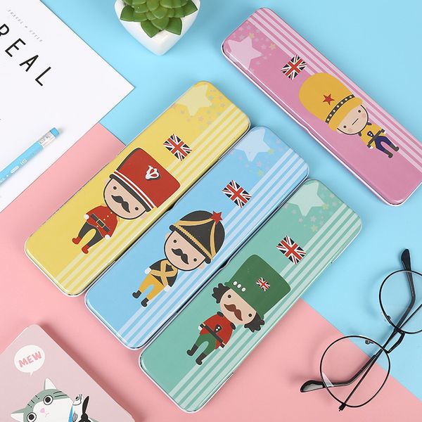 pencil creative cartoon tinplate stationery box primary school stationery pencil box children's gift
pencil creative cartoon tinplate stationery box primary school stationery pencil box children's gift