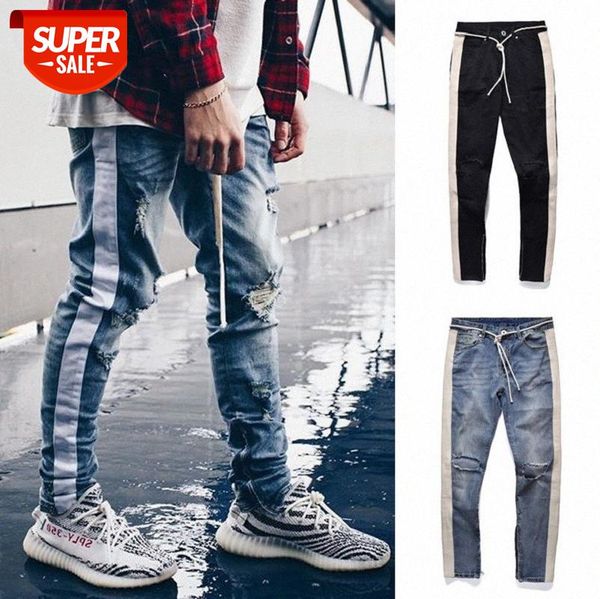 ins same street retro white striped knee destruction hole distressed slim fit side zipper small feet jeans #nt6h, Black
ins same street retro white striped knee destruction hole distressed slim fit side zipper small feet jeans #nt6h, Black