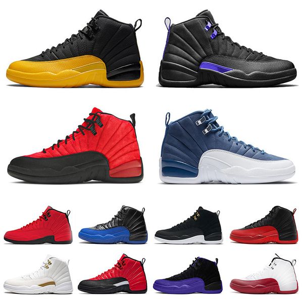 with box mens 12 12s basketball shoes flu game xii dark concord university gold stone blue bulls men jumpman 23 sports sneakers
with box mens 12 12s basketball shoes flu game xii dark concord university gold stone blue bulls men jumpman 23 sports sneakers