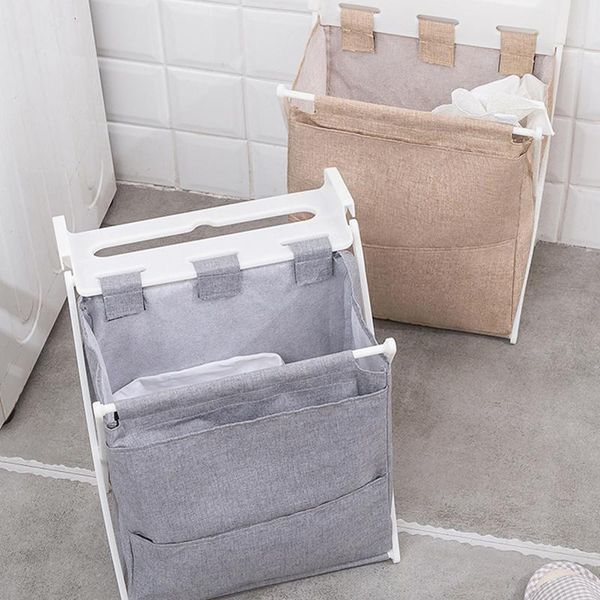 laundry storage & organization foldable wall-mounted clothes organizer basket with handle clothing barrel oxford cloth home bathroom
laundry storage & organization foldable wall-mounted clothes organizer basket with handle clothing barrel oxford cloth home bathroom