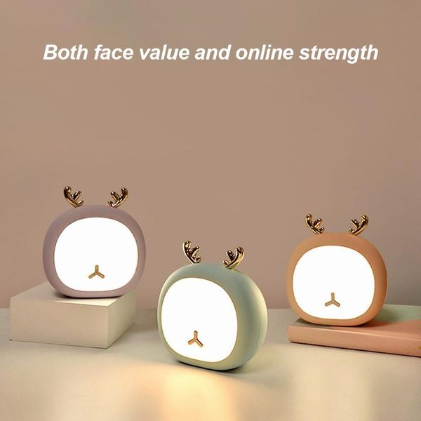 night lights cute pet light deer nursey for kid baby stepless touch usb rechargeable table lamp home decoration
night lights cute pet light deer nursey for kid baby stepless touch usb rechargeable table lamp home decoration