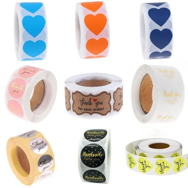 gift wrap 500 sheets/roll paper label sticker thank you wedding party card business packaging stationery
gift wrap 500 sheets/roll paper label sticker thank you wedding party card business packaging stationery