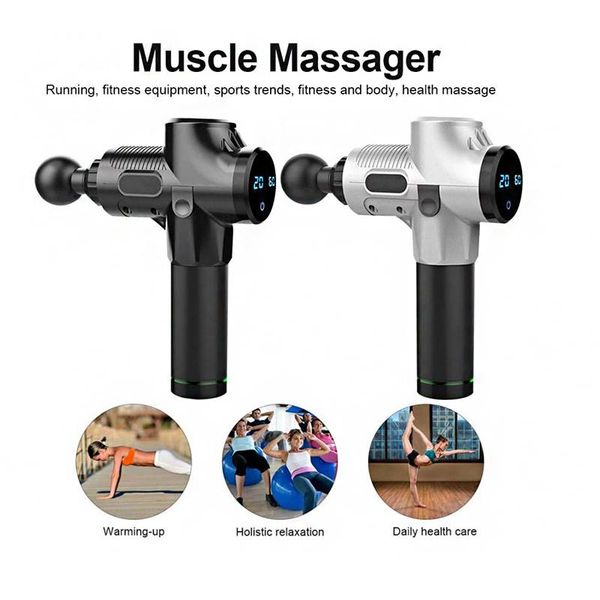 massage gun rechargeable muscle relax body relaxation high frequency electric massager with portable bag for fitness pain relief
massage gun rechargeable muscle relax body relaxation high frequency electric massager with portable bag for fitness pain relief