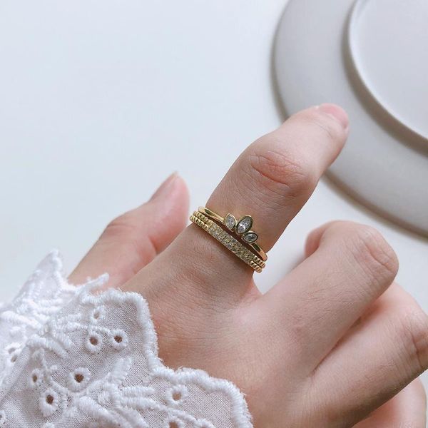 cluster rings xiha solid 925 sterling silver for women adjustable zircon knuckle stackable gold wedding engagement jewelry, Golden;silver
cluster rings xiha solid 925 sterling silver for women adjustable zircon knuckle stackable gold wedding engagement jewelry, Golden;silver