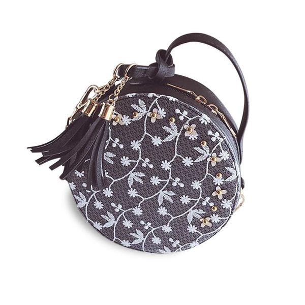 evening bags women lady shoulder crossbody bag pu round small chain for smartphone coin money