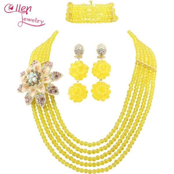 earrings & necklace african beads jewelry sets nigerian wedding bridal set dubai women crystal w8144, Silver
earrings & necklace african beads jewelry sets nigerian wedding bridal set dubai women crystal w8144, Silver