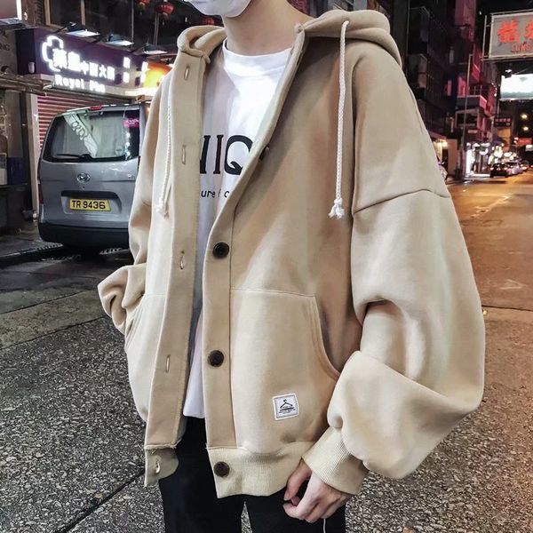 mens sweater winter sweater cardigan boys' coat hooded clothes junior middle school students korean version harajuku style ins super fi, Black
mens sweater winter sweater cardigan boys' coat hooded clothes junior middle school students korean version harajuku style ins super fi, Black