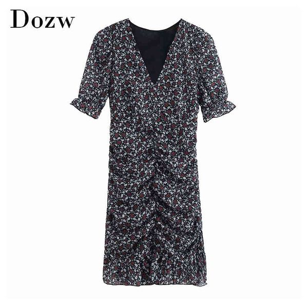 bodycon floral mini chiffon dress summer butterfly short sleeve boho beach dress v neck ruffles sheath dresses lady 210414, Black;gray
bodycon floral mini chiffon dress summer butterfly short sleeve boho beach dress v neck ruffles sheath dresses lady 210414, Black;gray