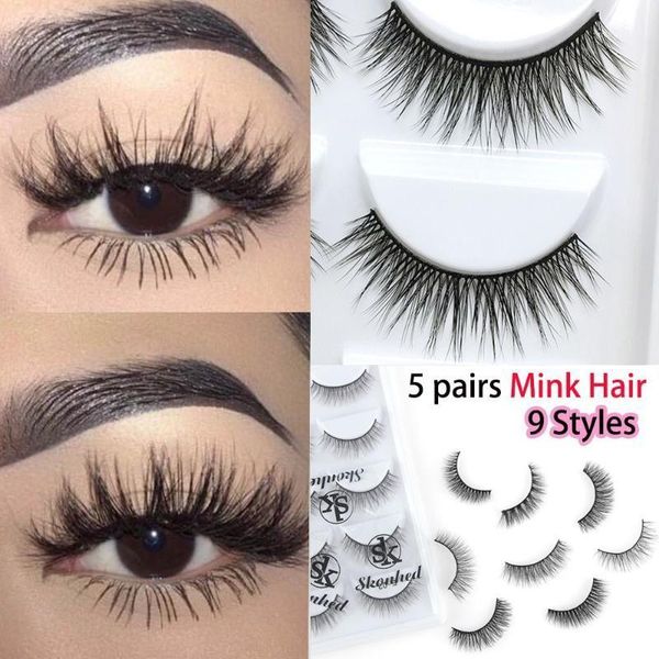 pairs thick cross false eyelashes wispy long 3d mink hair lashes fluffy natural lash extension tools handmade cruelty
pairs thick cross false eyelashes wispy long 3d mink hair lashes fluffy natural lash extension tools handmade cruelty