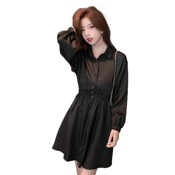 autumn women dress long sleeve vintage ladies vestidos button elegant robe plus size 4xl simple shirt dresses clothes ke237 casual, Black;gray
autumn women dress long sleeve vintage ladies vestidos button elegant robe plus size 4xl simple shirt dresses clothes ke237 casual, Black;gray