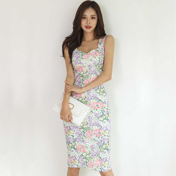 summer women casual floral print bodycon dress sleeveless tank female 210529, Black;gray
summer women casual floral print bodycon dress sleeveless tank female 210529, Black;gray