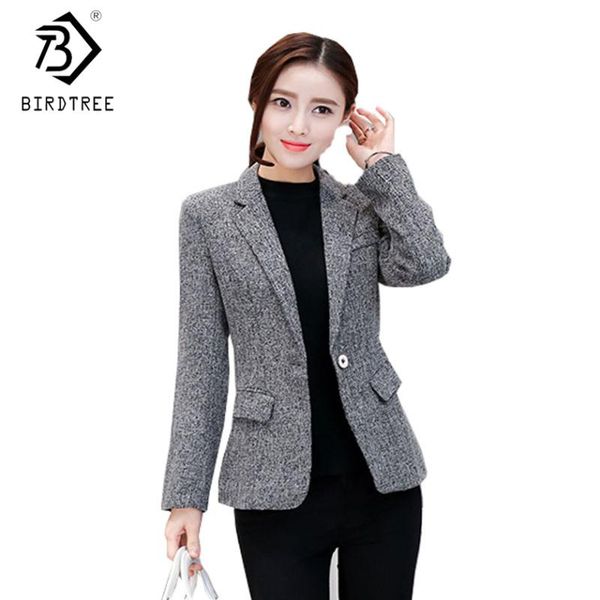 women's suits & blazers plus 3xl 2021 arrival autumn winter women solid gray elegance fashion notched pockets full sleeve c80321l, White;black
women's suits & blazers plus 3xl 2021 arrival autumn winter women solid gray elegance fashion notched pockets full sleeve c80321l, White;black