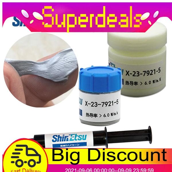 fans & coolings shin-etsu 7921 7868 grey thermal paste for cpu gpu computer notebook cooling conductive silicone grease non-conductive 20g 5
fans & coolings shin-etsu 7921 7868 grey thermal paste for cpu gpu computer notebook cooling conductive silicone grease non-conductive 20g 5