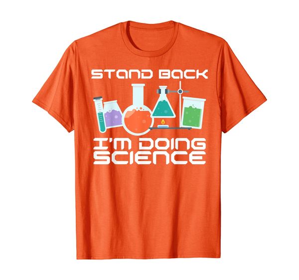stand back i'm doing science stem teacher t-shirt, White;black
stand back i'm doing science stem teacher t-shirt, White;black
