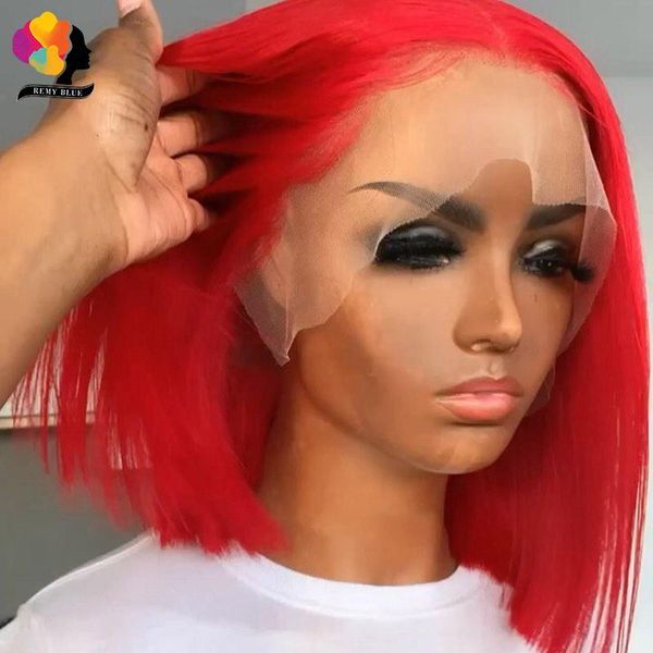 remyblue burgundy 99j red bob wig straight human hair wigs 13*1 lace front pre-plucked peruvian remy, Black;brown
remyblue burgundy 99j red bob wig straight human hair wigs 13*1 lace front pre-plucked peruvian remy, Black;brown