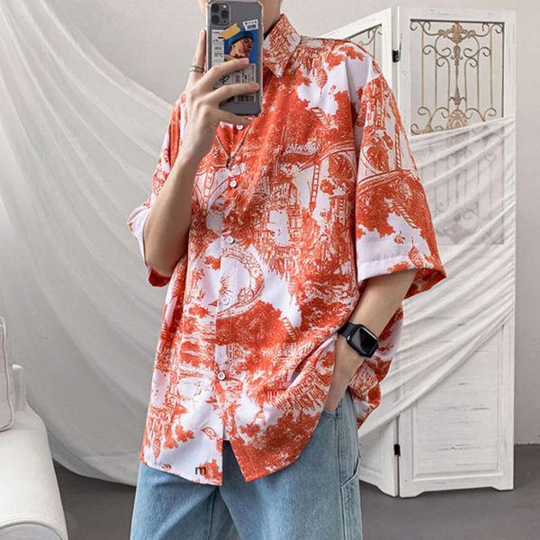 men's casual shirts shirtabstinence cool wind niche design summer korean version high-grade floral shirt trendy men's clothing v81, White;black
men's casual shirts shirtabstinence cool wind niche design summer korean version high-grade floral shirt trendy men's clothing v81, White;black