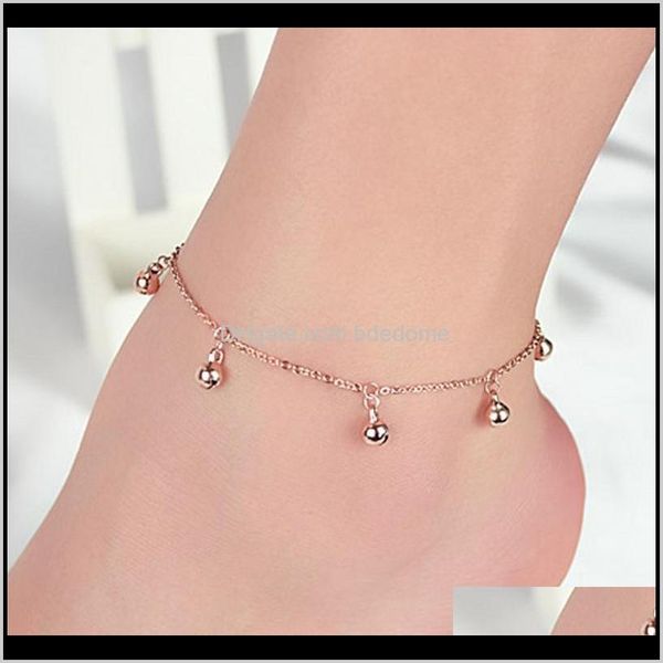 anklets drop delivery 2021 fashion jewelry bell pendants sier or gold colour metal plated bead chain for women foot anklet simple design beu, Red;blue
anklets drop delivery 2021 fashion jewelry bell pendants sier or gold colour metal plated bead chain for women foot anklet simple design beu, Red;blue