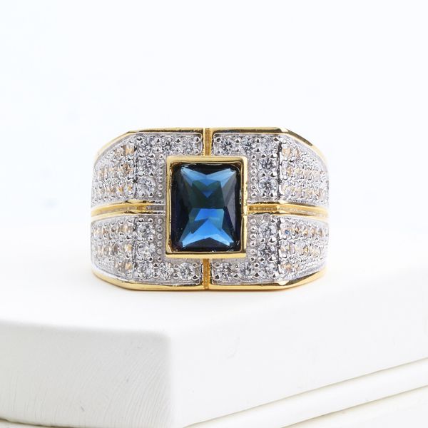 luxury jewelry original yellow gold color ring set blue rectangle crystal cz zircon engagement wedding rings gift for women retail m041, Slivery;golden
luxury jewelry original yellow gold color ring set blue rectangle crystal cz zircon engagement wedding rings gift for women retail m041, Slivery;golden