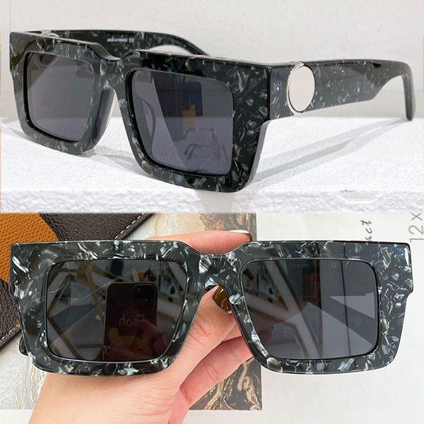 square sunglasses mens marble frame designer fashion luxury catwalk style z1447e man women outdoor daily vacation black glasses uv protectio, White;black
square sunglasses mens marble frame designer fashion luxury catwalk style z1447e man women outdoor daily vacation black glasses uv protectio, White;black