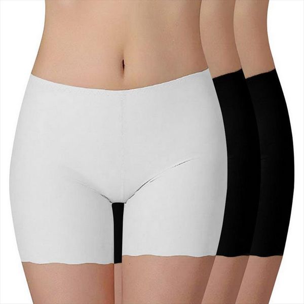 3 pieces soft safety women leggings short pants summer boxer femme skinny stretch comfortable breathable tights, Black
3 pieces soft safety women leggings short pants summer boxer femme skinny stretch comfortable breathable tights, Black