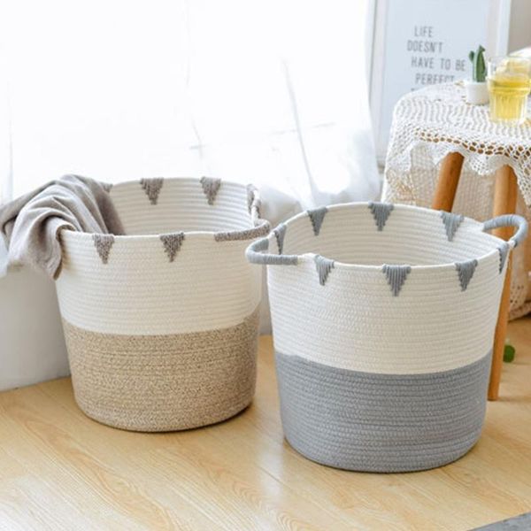 multipurpose sundries storage basket clothing toy collection bucket creative cleaning organizer barrel crafted cotton m5tf baskets
multipurpose sundries storage basket clothing toy collection bucket creative cleaning organizer barrel crafted cotton m5tf baskets