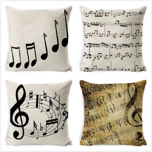 cushion/decorative pillow music series cushion cover note printed high qulity cotton linen decorative case car seat 45*45cm pillowcase
cushion/decorative pillow music series cushion cover note printed high qulity cotton linen decorative case car seat 45*45cm pillowcase