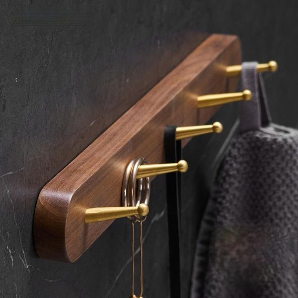 hooks & rails black walnut wood hook wall hanger wall-mounted entrance hallway door coat and hat clothes metal strong sticky
hooks & rails black walnut wood hook wall hanger wall-mounted entrance hallway door coat and hat clothes metal strong sticky
