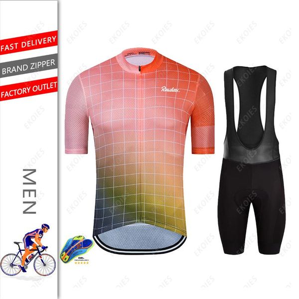 raudax 2021 summer cycling jersey set triathlon bicycle clothing breathable mountain road bike uniform ropa ciclismo verano racing sets, Black;blue
raudax 2021 summer cycling jersey set triathlon bicycle clothing breathable mountain road bike uniform ropa ciclismo verano racing sets, Black;blue