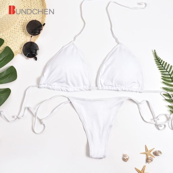 fashion women white label bikini swimwear braided halter straps micro thong one-piece suits
fashion women white label bikini swimwear braided halter straps micro thong one-piece suits