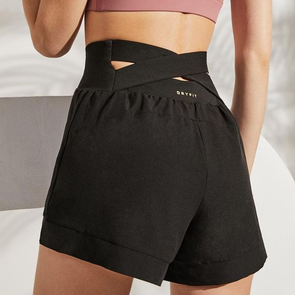 yoga outfits fashion summer sports cross waist shorts for women quick dry high-waisted fitness running cycling workout pants, White;red
yoga outfits fashion summer sports cross waist shorts for women quick dry high-waisted fitness running cycling workout pants, White;red