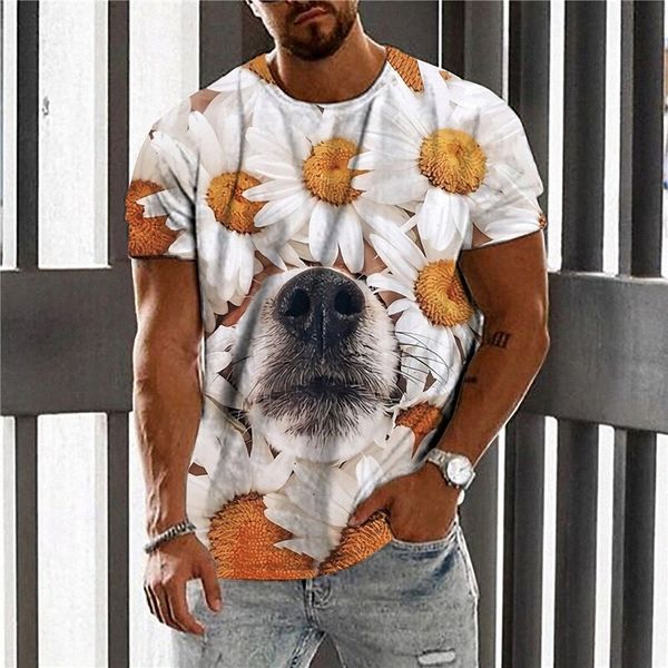 men's t shirt 3d print floral dog graphic prints crew neck street daily print short sleeve casual designer big and tall sports white f, White;black
men's t shirt 3d print floral dog graphic prints crew neck street daily print short sleeve casual designer big and tall sports white f, White;black