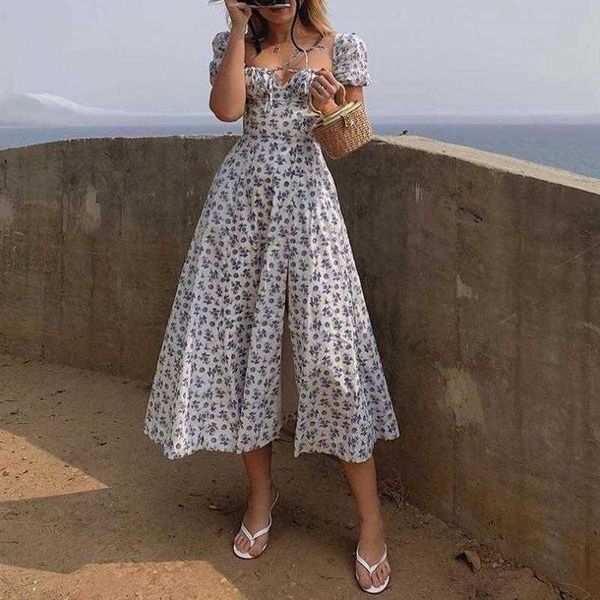 women fashion puff sleeve lace up high split dress vintage ladies cottagecore tallulah blue white floral midi dress dropshipping y0603, Black;gray
women fashion puff sleeve lace up high split dress vintage ladies cottagecore tallulah blue white floral midi dress dropshipping y0603, Black;gray