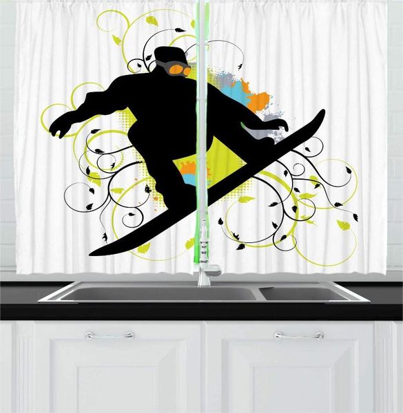 curtain & drapes grey snowboard kitchen curtains graphic silhouette of man snowboarding with florals for cafe decor
curtain & drapes grey snowboard kitchen curtains graphic silhouette of man snowboarding with florals for cafe decor