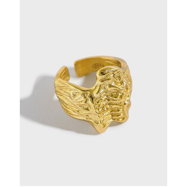 cluster rings korean s925 sterling silver ring ins niche irregular concave-convex texture open female joker, Golden;silver
cluster rings korean s925 sterling silver ring ins niche irregular concave-convex texture open female joker, Golden;silver