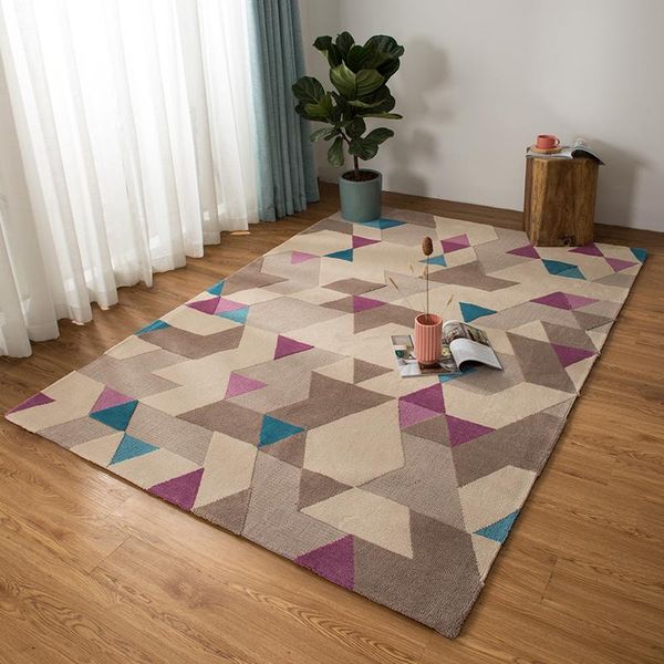 carpets ins girl cotton baby living room carpet geometric plaid purple denmark rug bohemia geometry modern mat design kids nordic style
carpets ins girl cotton baby living room carpet geometric plaid purple denmark rug bohemia geometry modern mat design kids nordic style
