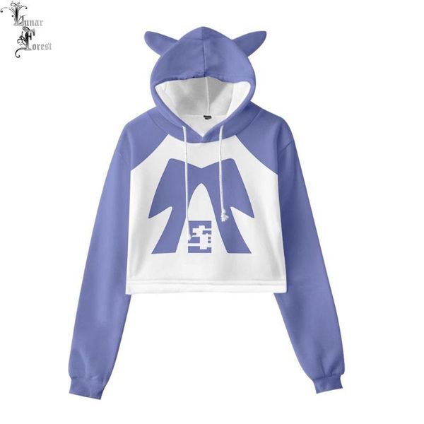 women's hoodies & sweatshirts kawaii cute anime zombie land sagalong sleeve cropped sweatshirt women cat ear hoodied pullover crop hoo, Black
women's hoodies & sweatshirts kawaii cute anime zombie land sagalong sleeve cropped sweatshirt women cat ear hoodied pullover crop hoo, Black