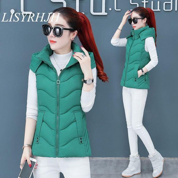 women's vests waistcoats,vest women cardigans jacket winter warm coats down vest with hood womens coat colete feminino, Black;white
women's vests waistcoats,vest women cardigans jacket winter warm coats down vest with hood womens coat colete feminino, Black;white