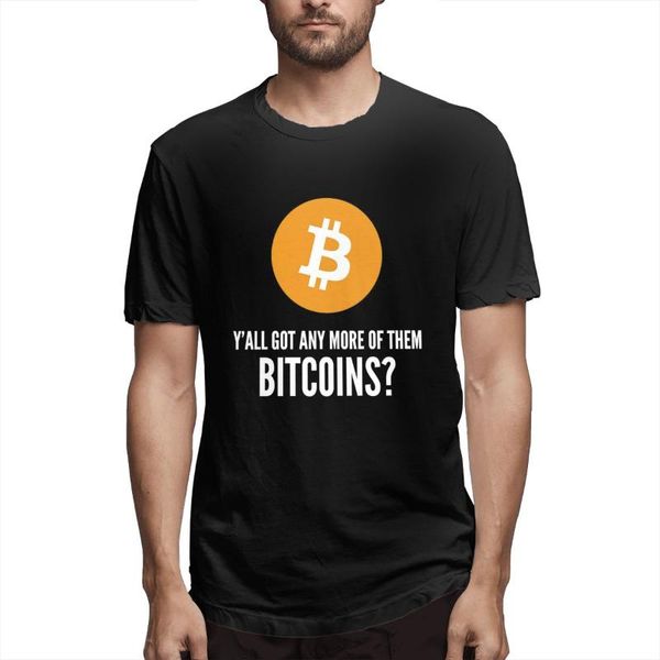 men's t-shirts y'all got any more of them bitcoins clothing men t shirt humorous tee short pure cotton printed clothes, White;black
men's t-shirts y'all got any more of them bitcoins clothing men t shirt humorous tee short pure cotton printed clothes, White;black