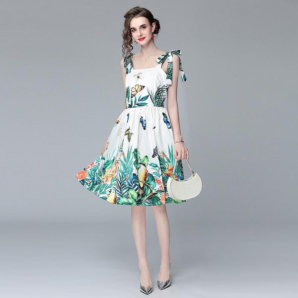 casual dresses 2021 fashion summer dress women bow spaghetti strap green leaf butterfly flower printed beach sundress backless vestidos, Black;gray
casual dresses 2021 fashion summer dress women bow spaghetti strap green leaf butterfly flower printed beach sundress backless vestidos, Black;gray