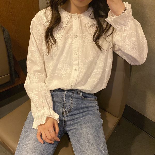 women's blouses & shirts lamtrip lolita princess lace peter pan collar white long sleeve cotton 100% kawaii embroidery design shir
women's blouses & shirts lamtrip lolita princess lace peter pan collar white long sleeve cotton 100% kawaii embroidery design shir