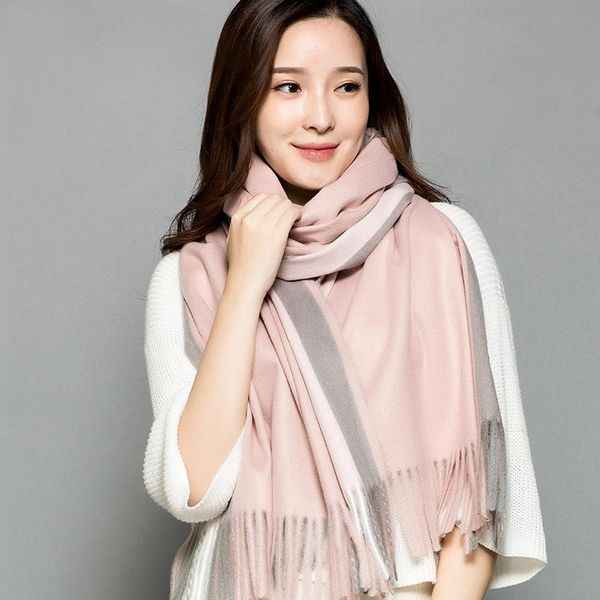 scarves cashmere plaid scarf korean winter wild british women's autumn and shawl dual-use thickening for ladies, Blue;gray
scarves cashmere plaid scarf korean winter wild british women's autumn and shawl dual-use thickening for ladies, Blue;gray