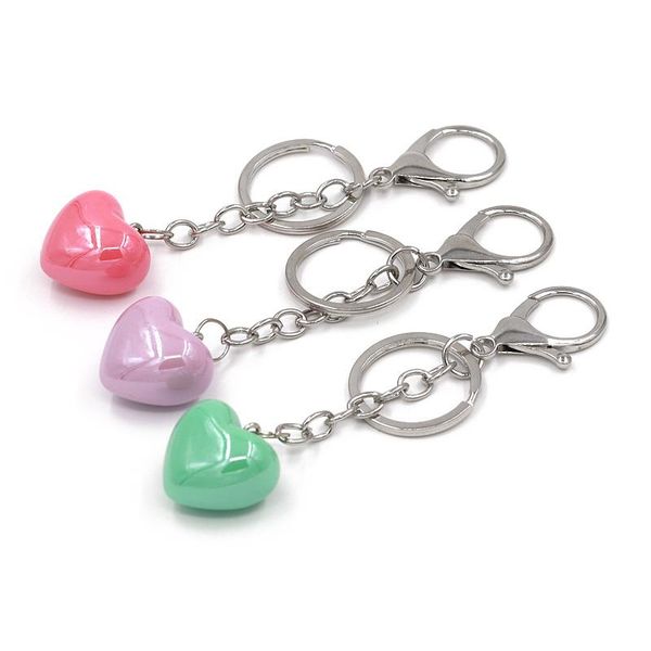 keychains vonnor jewelry keychain colorful acrylic heart pendant key ring women handbag accessories for car, Silver
keychains vonnor jewelry keychain colorful acrylic heart pendant key ring women handbag accessories for car, Silver