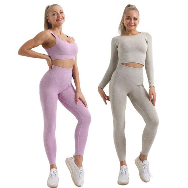 yoga outfit khaki women's workout 2 pieces seamless high waist leggings with long sleeve crop sports bra gym clothes set
yoga outfit khaki women's workout 2 pieces seamless high waist leggings with long sleeve crop sports bra gym clothes set