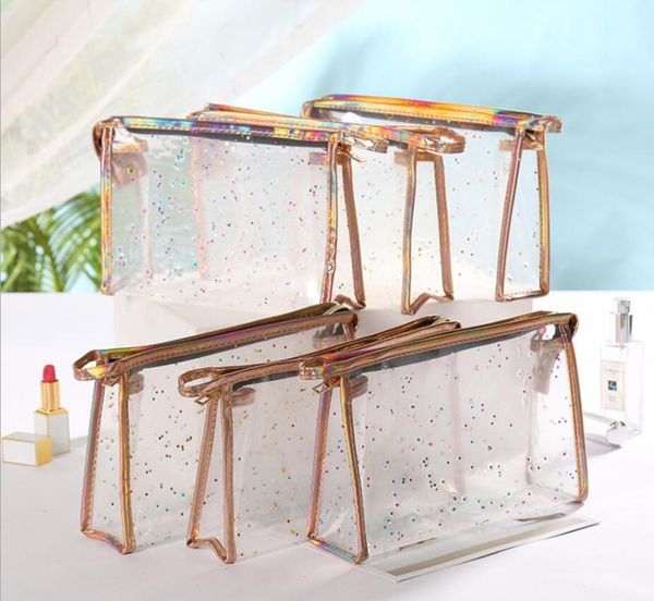 starry sequins interlaye translucent makeup bag women wash travel organizer multi-function storage cosmetic bags & cases
starry sequins interlaye translucent makeup bag women wash travel organizer multi-function storage cosmetic bags & cases